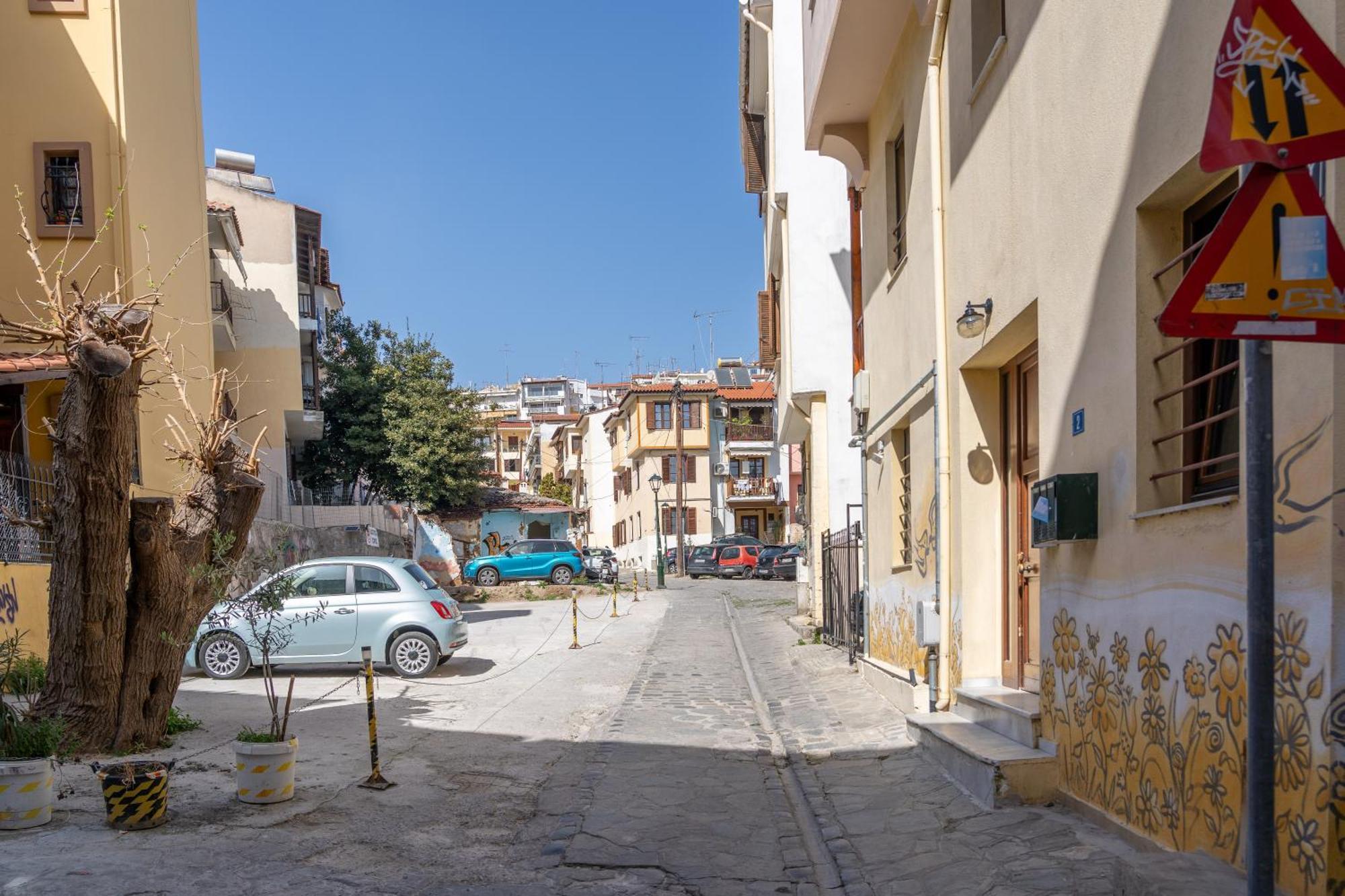 Thess Old Town 3 Free Private Parking Apartment Thessaloníki Ngoại thất bức ảnh